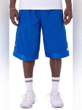 Pro Club Men's Heavyweight Mesh Basketball Shorts 2XL Royal Blue